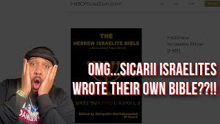 Sicarii Israelites Wrote Their Own Bible [upl. by Cordalia625]