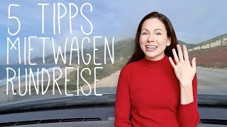 5 Tipps für deine Mietwagen Rundreise in den USA [upl. by Sayre16]