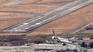 Professional Skills of this 787 pilot landing in Osaka with the most difficult approach [upl. by Aidin]