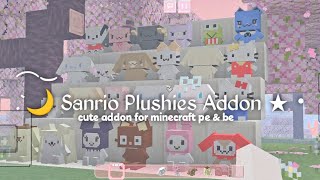 Sanrio Plushies Addon for mcpe 119  120 🌷 [upl. by Hendel]