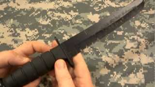 KABAR Tanto  Test and Review [upl. by Richter]