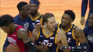 Bojan Bogdanovic Hits GameWinner With 1 Second Left In Wild Ending To RocketsJazz [upl. by Gans825]