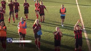 Calcio femminile in Eccellenza quotAcademy Ladispoli Womenquot prima del girone  Canale 10 [upl. by Nnaul]