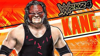 WWE 2K24  Kane Signatures and Finishers [upl. by Fredrick]