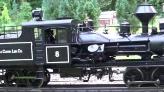 Arbeitsweise der Mechanik einer Bachmann Heisler Lokomotive [upl. by Yltsew]