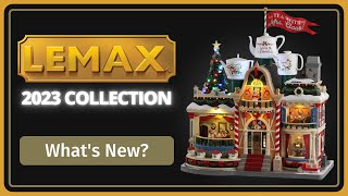 This is the NEW Lemax 2023 Christmas Village Collection [upl. by Savil]