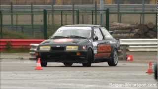 Ford Sierra Cosworth RS500 in drifting competition [upl. by Anilejna]