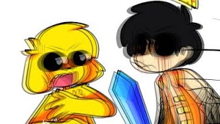 Mike y el raptor drog y buenos días afuera 🌀Meme🌀 💫Original💫 🌈Gacha nox🌈 🌟Los compas🌟 [upl. by Nylidnam865]