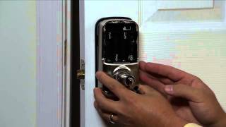 Yale Real Living Lever Lock Installation  Attaching Cable Interior Escutcheon 04 [upl. by Elleiad726]