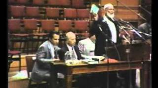 Ahmed Deedat VS Anis Shorrosh  Religious debate about quotIs Jesus Godquot part 14 Full Version [upl. by Eidod]