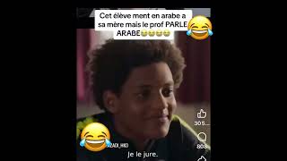 Il SE FAIT CRAME PAR SON PROF 🤣drôle écoles traduction arabe [upl. by Proudlove447]