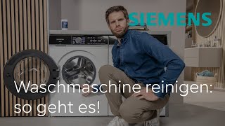 Waschmaschine reinigen amp pflegen die besten Expertentipps  Siemens Waschmaschine [upl. by Rebmyk288]