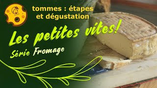 Tommes étapes et dégustation les petites vites [upl. by Nahej150]