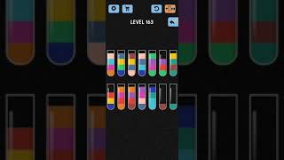 Water Color Sort Level 163 Walkthrough Solution iOSAndroid [upl. by Devora640]