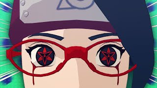 Boruto Dies Sarada Unlocks her Mangekyo Sharingan vrchat [upl. by Iggep]