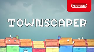 Townscaper  Launch Trailer  Nintendo Switch [upl. by Adekam]