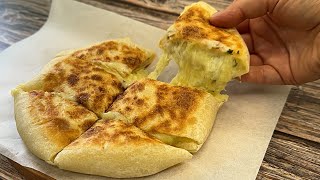 Pan de papa con queso en una sartén Sin horno Sin levadura Sin huevo [upl. by Eneluqcaj]