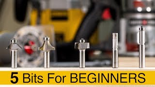 The Best Router Bits For Beginners [upl. by Damiano735]