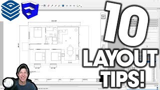 Faster Plan Creation in LAYOUT from SketchUp 10 Vital Tips [upl. by Solracnauj]