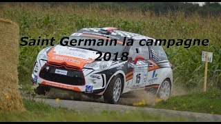 Rallye de Saint Germain la campagne 2018 [upl. by Ahsieat]