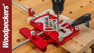 Woodpeckers  OneTIME Tool®  Ultimate Doweling Jig [upl. by Petigny104]