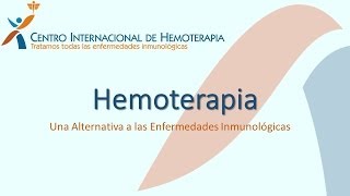 DR CARLOS JUAN MUSA HEMOTERAPIA [upl. by Halette857]