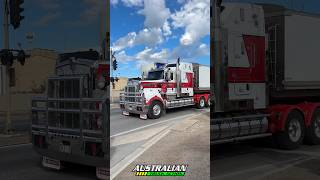 Kenworth T909 grain truck taking off [upl. by Yasdnil]