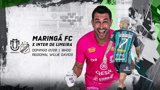 MARINGÁ FC 1 X 1 INTER DE LIMEIRA  Quartas de final  Brasileirão Série D 2024 [upl. by Thetisa]