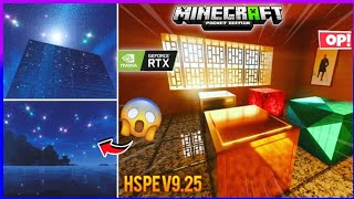 Hspe v925 Shader  Sairb  Minecraft PE [upl. by Cad]