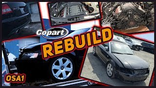 Audi S4 Cabrio rebuild pt1 [upl. by Helali455]