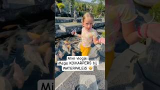 Mini vlogje MEGA KOiKARPERS bij WATERPALEiS 🤩 Trita Gangga Wereldreis Bali shorts 🆎👍 [upl. by Magree]