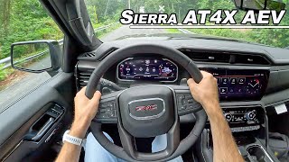 2023 GMC Sierra AT4X AEV Edition  Daily Driving 90000 of Off Road Luxury POV Binaural Audio [upl. by Celestyn]