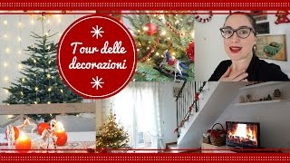 🌟 Vlogmas 7  TOUR DELLE DECORAZIONI 🌟 [upl. by Colwin]