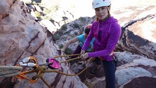 How to Belay From Above with a Grigri [upl. by Etnuad]