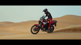 AFRICA TWIN 2024 po raz pierwszy z elektronicznym zawieszeniem Zapisz się na jazdę próbną [upl. by Supat]