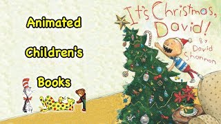 Its Christmas David  Animated Childrens Book [upl. by Weinert]