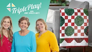 Triple Play How to Make 3 NEW Snowball Table Runner Quilts  Free Quilting Tutorial [upl. by Reinal]