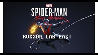 SpiderMan Miles Morales Roxxon Lab East [upl. by Llehcim]