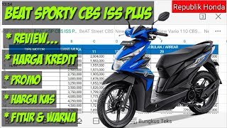 Beat 2019  CBS ISS  Review  Harga  Promo Kredit [upl. by Gershon]