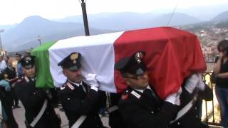 Funerale di Cristiano Congiu tenente colonnello dei carabinieri ucciso in Afghanistan [upl. by Nomra]