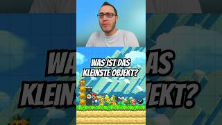 Was ist das KLEINSTE OBJEKT in Super Mario Maker 2 SuperMario Mario Switch MarioMaker2 [upl. by Jesh]