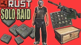 Rust BEST SOLO Raid PRACTICE server  Counter Raiders  Armored Base [upl. by Baudin806]