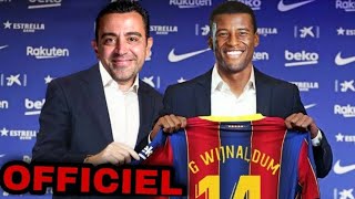 🚨OFFICIEL  GEORGINIO WIJNALDUM AU BARÇA CEST BOUCLÉ [upl. by Dnomed603]