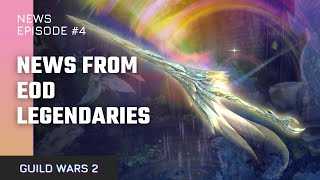 Guild Wars 2 News  New End of Dragons Legendary Aurene Weapons  Part 1 Shorts [upl. by Mailli]