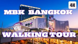 Walking Tour Magic  MBK Mall Unveiled in Stunning 4K Splendor mbk bangkok walkingtour [upl. by Gnni]