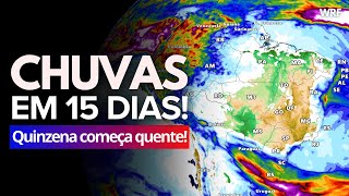 150824 🔴 PREVISÃO DA 2º QUINZENA DE AGOSTO BRASIL EXTRAORDINÁRIA ONDA DE CALOR [upl. by Ardnaed]