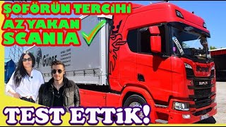 ŞOFÖRÜN TERCİHİ AZ YAKAN SCANIA scania scaniayakıt scaniasuper süperscania BatuhanAkdoğan [upl. by Airdnaid]