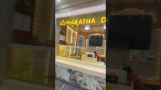 Amanora Mall Maratha Darbar new look interiordesign 🍣🍜🥗🍦🍩🥮￼ [upl. by Aiht]