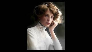 Edwardian Elegance Colorized Portrait of an Early 1900s Woman [upl. by Ebeneser]