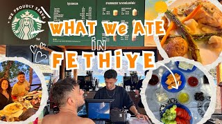 تو ۲۴ ساعت چیا خوردیم  FETHİYE Vlog [upl. by Cuthbert]